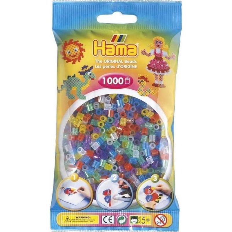 Hama-parels 1000st glitter mix  54