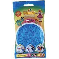 Hama-parels 1000st transp.azuur 73