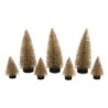 Deco dennenboom glitter kasjmir goud