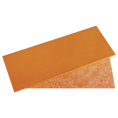 Zijdepapier 50x75cm 5 vel oranje 210