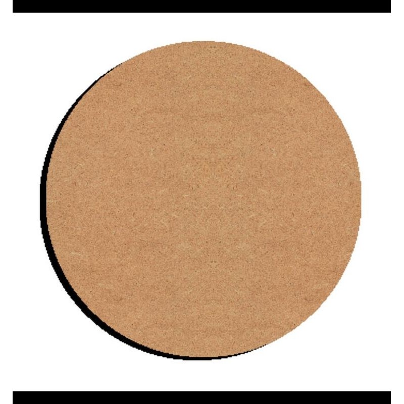 MDF cirkel 18 cm diam.