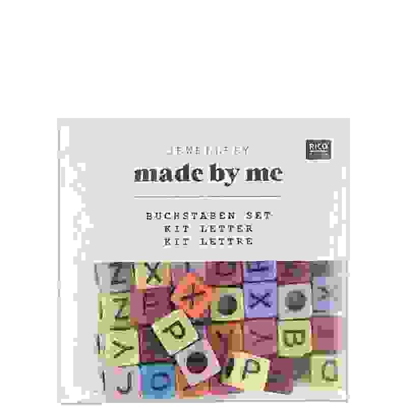 KIT LETTER, CUBE, MULTICOLOR 6/6MM