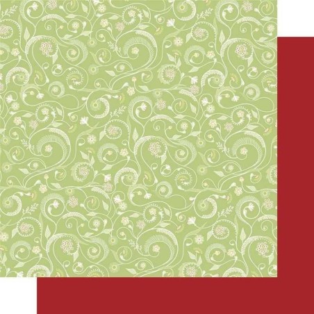 Origami ranken  rood en groen 10x10cm/65vel