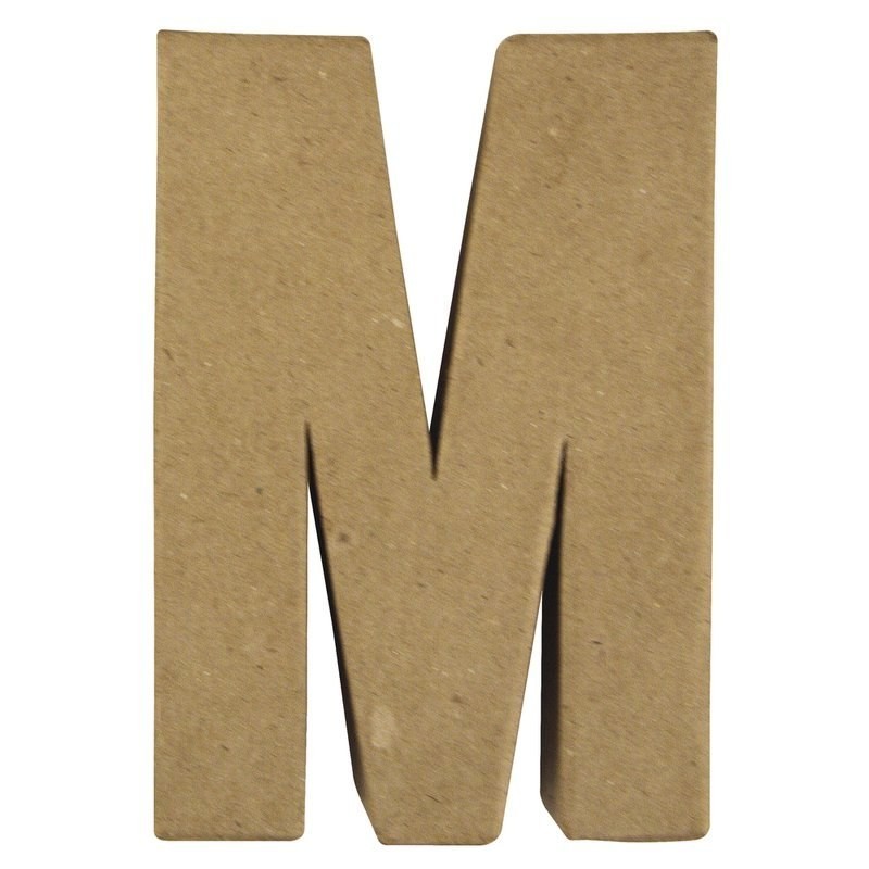 Eco-shape letter 15cm hoog M