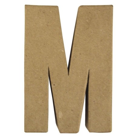 Eco-shape letter 15cm hoog M