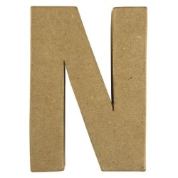 Eco-shape letter 15cm hoog N