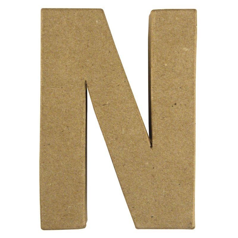 Eco-shape letter 15cm hoog N