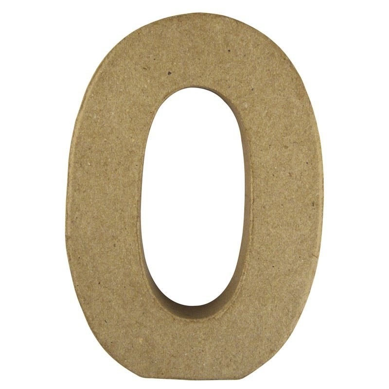 Eco-shape letter 15cm hoog O