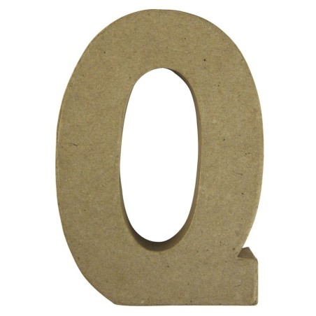 Eco-shape letter 15cm hoog Q