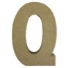 Eco-shape letter 15cm hoog Q