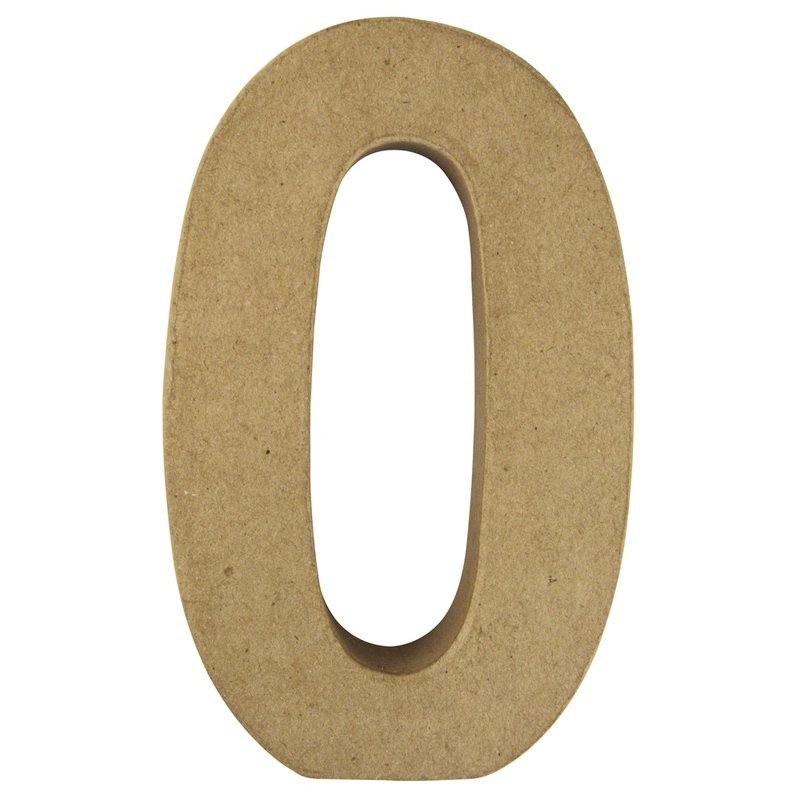 Eco-shape cijfer 15cm hoog 0
