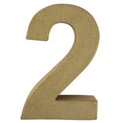 Eco-shape cijfer 15cm hoog 2