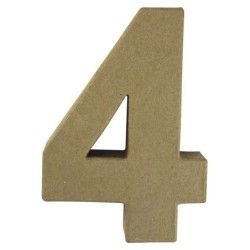 Eco-shape cijfer 15cm hoog 4