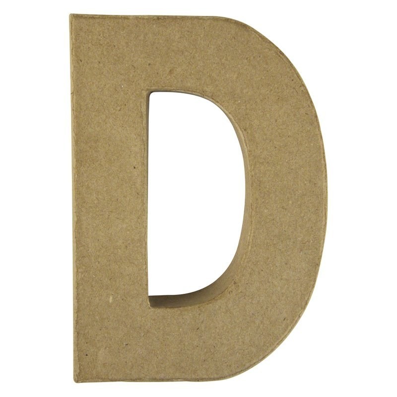 Eco-shape letter 15cm hoog D