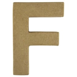 Eco-shape letter 15cm hoog F