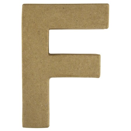 Eco-shape letter 15cm hoog F