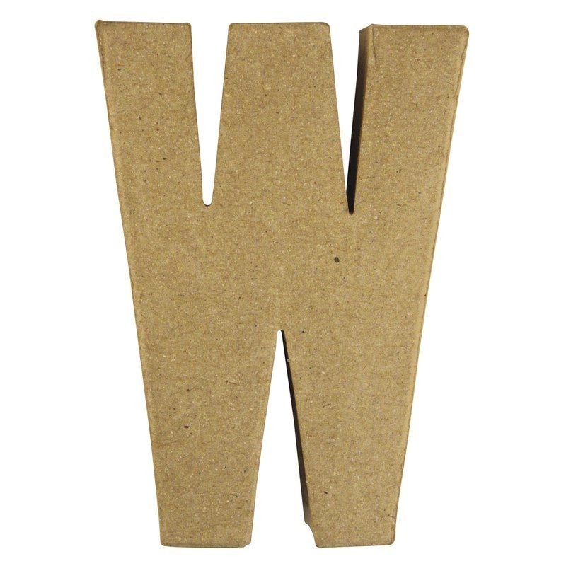 Eco-shape letter 15cm hoog W