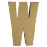Eco-shape letter 15cm hoog W