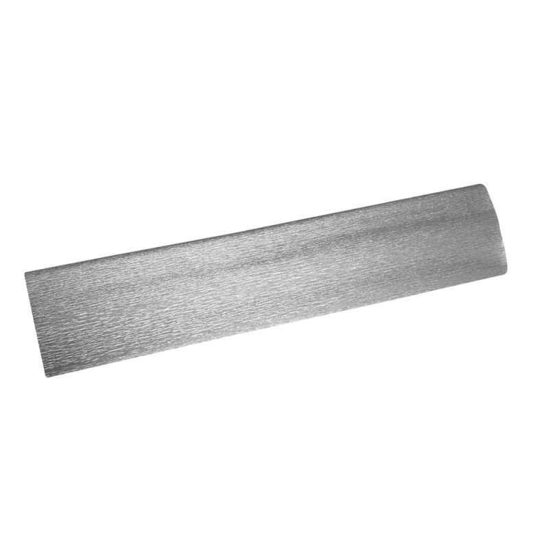 Crepe-papier 50x250cm zilver  606
