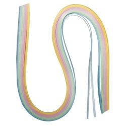 Papier voor Quilling 100st  Pastel