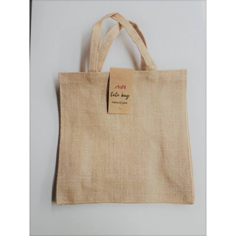 tote bag jute  30x30x12cm