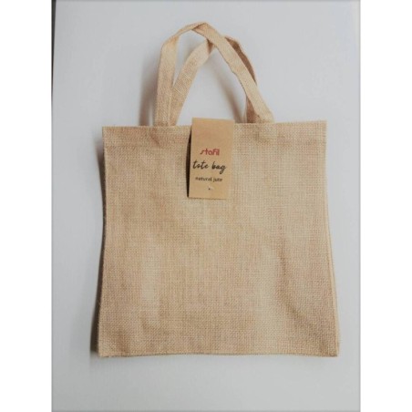 tote bag jute  30x30x12cm
