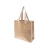 Jute bag tiffany 30x30x12cm white