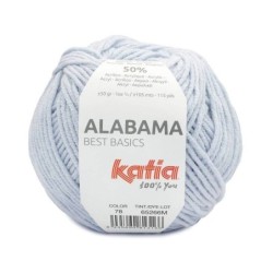 ALABAMA 78  licht jeans - grijs          50gr.