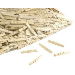 Houten wasknijpers half 72mm   200st