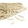 Houten wasknijpers half 72mm   200st