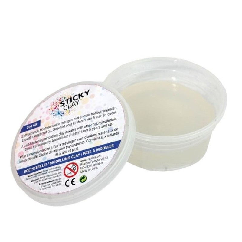 Sticky Clay  voor pearl clay   200 gr