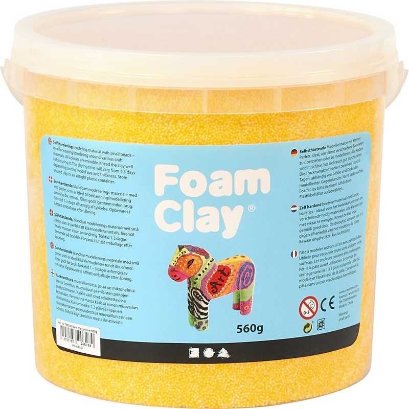 Foam Clay 560 gr. geel