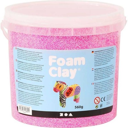 Foam Clay 560gr neon roze