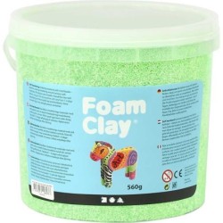Foam Clay 560 gr. neon groen