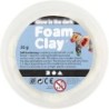 Foam Clay 35gr.  wit met glow in the
