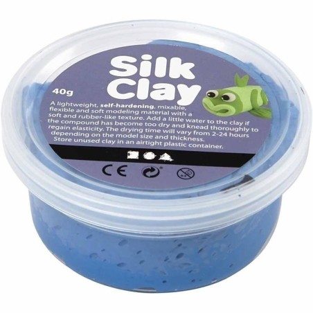 Silk Clay 40gr.  blauw