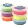 Silk Clay assortiment 6x14g neon