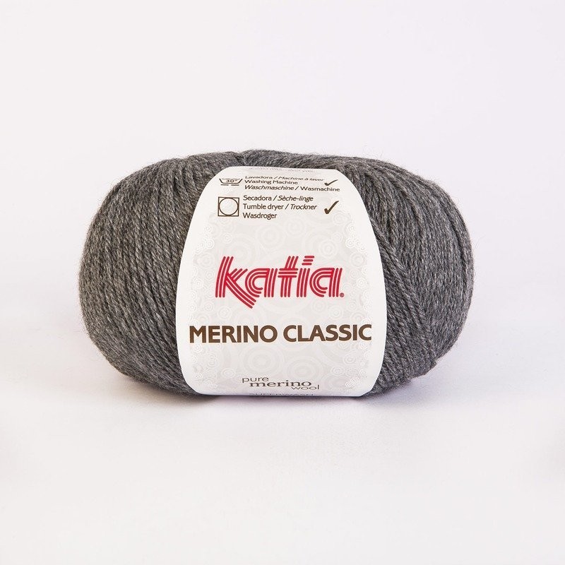MERINO CLASSIC 14 antraciet    100gr