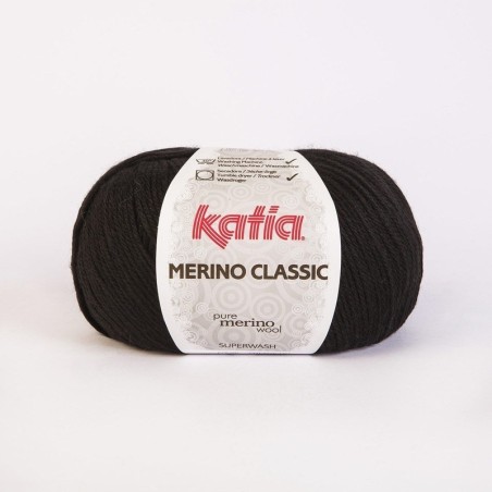 MERINO CLASSIC 2 zwart         100gr