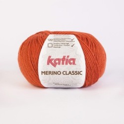 MERINO CLASSIC 20 oranjerood   100gr