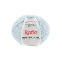 MERINO CLASSIC 86  licht pastelblauw 100gr