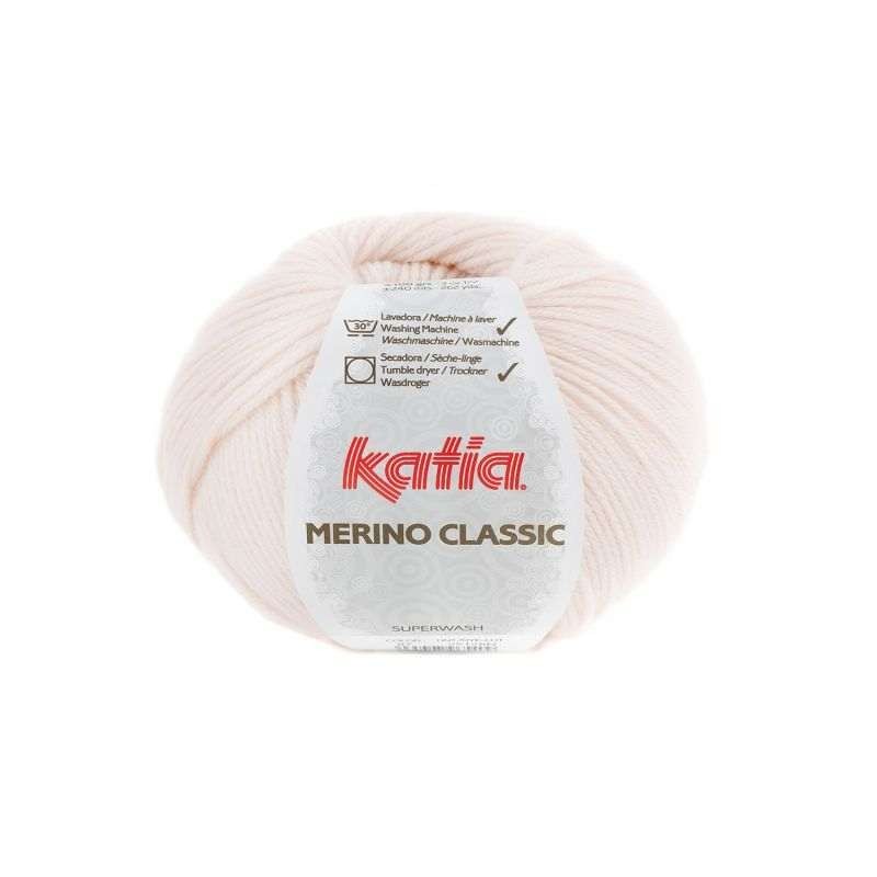 MERINO CLASSIC 87 pastel babyroze 100gr
