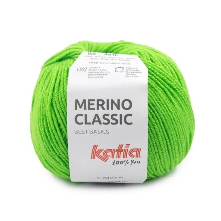 MERINO CLASSIC 95 fel groen       100gr