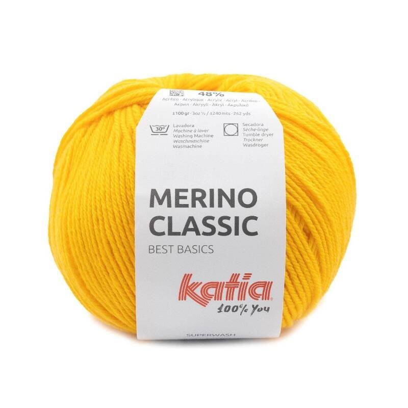 MERINO CLASSIC 96 fel geel      100gr