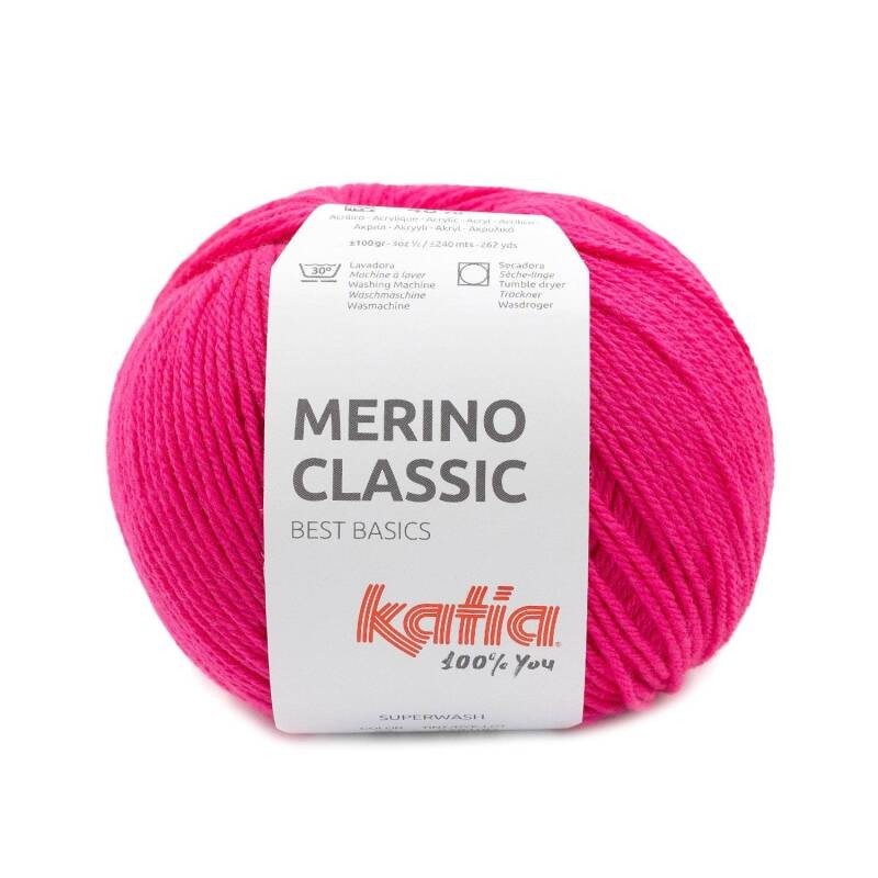 MERINO CLASSIC 98 fuschia   100gr