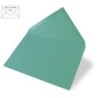 Envelop C6 15,6x11cm turquoise  /5st