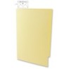 Dubbele kaart B6 beige     /5st