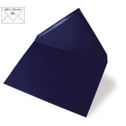Envelop B6 18x12cm nachtblauw  /5st