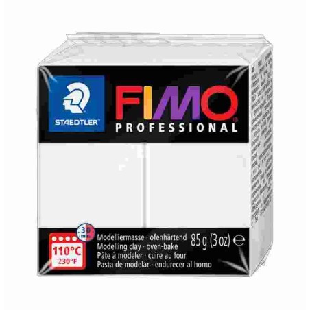 Fimo Professional 85gr.wit 0