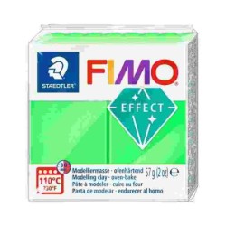 Fimo effect neon 57 gr groen